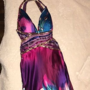 Women’s full length prom dress